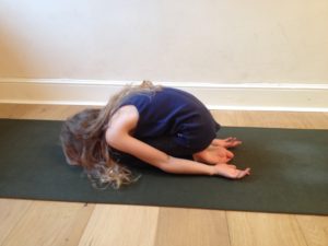 child's pose sensory benefits